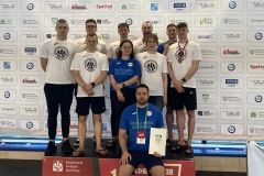 Pływacy Politechniki Białostockiej medalistami Akademickich Mistrzostw Polski, fot. SWFiS_PB