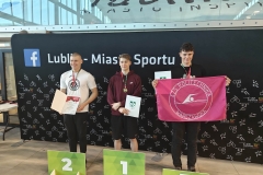 Pływacy Politechniki Białostockiej medalistami Akademickich Mistrzostw Polski, fot. SWFiS_PB