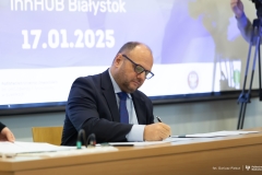 2025-01-17 Agreement on collaboration for innovation in Erasmus+; photo by: Dariusz Piekut