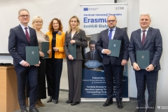 2025-01-17 Agreement on collaboration for innovation in Erasmus+; photo by: Dariusz Piekut