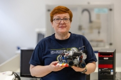 Justyna Tołstoj-Sienkiewicz, PhD, Eng, photo by Piotr Awramiuk