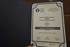 SKN Orthos wyróżnione w konkursie StRuNa2023_fot. własność Dominika Nowińska_ SKN Orthos_Wydział Mechaniczny PB