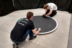 Studenci Wydziału Mechanicznego na zawodach Robobotiada w Wilnie, 23 marca 2019 r.