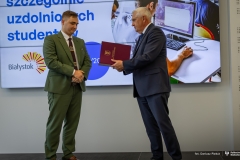 2023.12.12 Wręczenia aktów stypendialnych Prezydenta Miasta Białegostoku fot.Dariusz Piekut PB