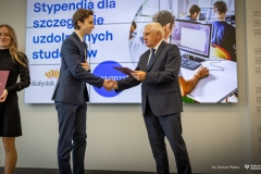 2023.12.12 Wręczenia aktów stypendialnych Prezydenta Miasta Białegostoku fot.Dariusz Piekut PB