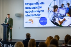 2023.12.12 Wręczenia aktów stypendialnych Prezydenta Miasta Białegostoku fot.Dariusz Piekut PB