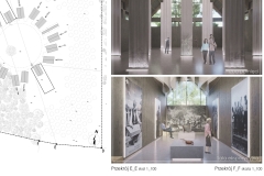 Projekt Muzejon. Muzeum Pamięci Romów - wizualizacja. Autor: Tomasz Łaszczuk