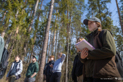 2026-04-22-ćwiczenia-terenowe-studentów-kierunku-leśnictwo-fot-Iryna-Mikhno-PB