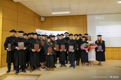 2024-07-10 Zakończenie studiów podyplomowych Zarządzanie szkodami od zwierząt łownych i chronionych fot. Jerzy Doroszkiewicz Politechnika Białostocka