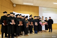 2024-07-10 Zakończenie studiów podyplomowych Zarządzanie szkodami od zwierząt łownych i chronionych fot. Jerzy Doroszkiewicz Politechnika Białostocka